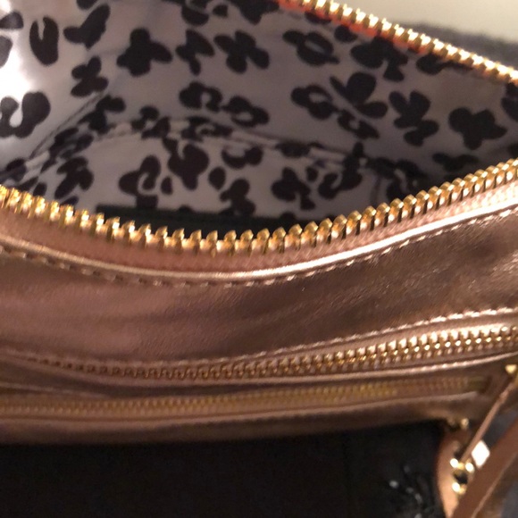 NWOT Rebecca Minkoff purse Metallic cross body wedding fun trendy - Picture 2 of 6